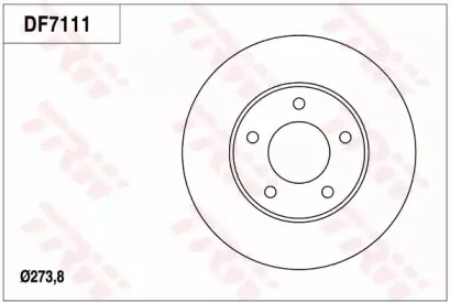 Тормозной диск TRW купить