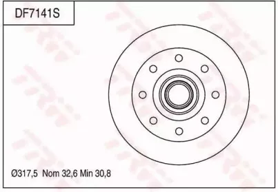 Тормозной диск TRW купить