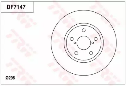 Тормозной диск TRW купить
