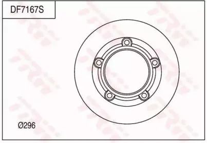 Тормозной диск TRW купить