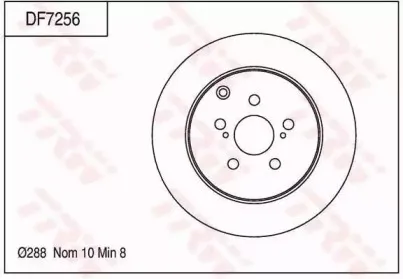 Тормозной диск TRW купить