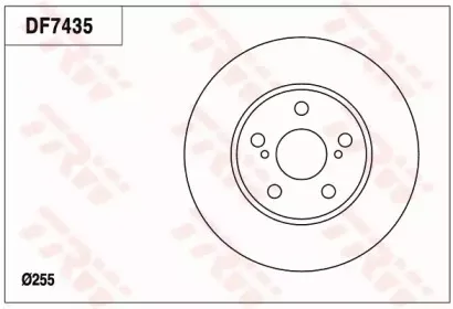 Тормозной диск TRW купить