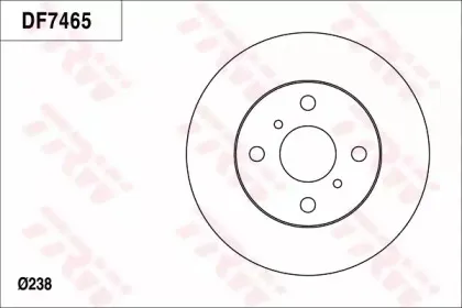Тормозной диск TRW купить