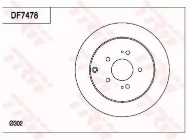 Тормозной диск TRW купить