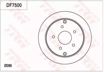 Тормозной диск TRW купить