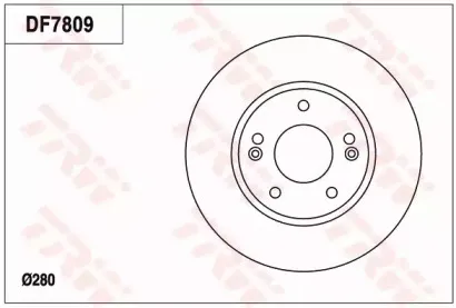 Тормозной диск TRW купить