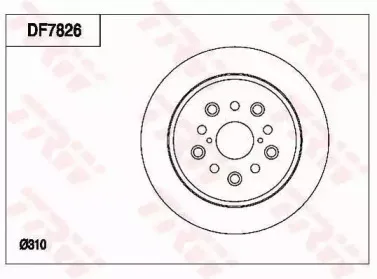 Тормозной диск TRW купить