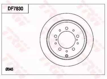 Тормозной диск TRW купить