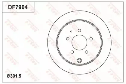 Тормозной диск TRW купить