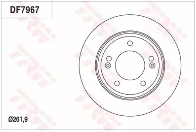 Тормозной диск TRW купить