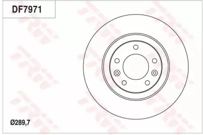 Тормозной диск TRW купить