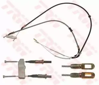 Трос, стояночная тормозная система TRW купить