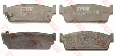 Комплект тормозных колодок, дисковый тормоз TRW купить