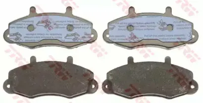 Комплект тормозных колодок, дисковый тормоз TRW купить