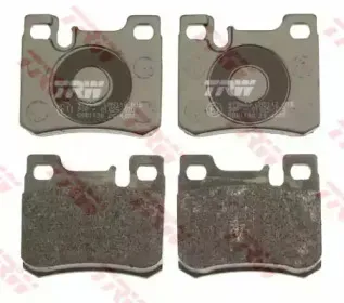 Комплект тормозных колодок, дисковый тормоз TRW купить