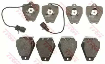 Комплект тормозных колодок, дисковый тормоз TRW купить