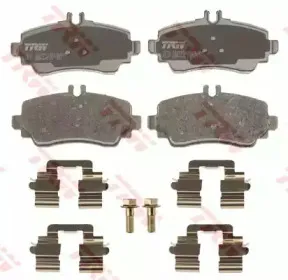 Комплект тормозных колодок, дисковый тормоз TRW купить