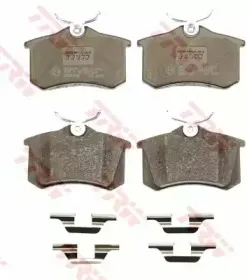 Комплект тормозных колодок, дисковый тормоз TRW купить