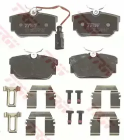 Комплект тормозных колодок, дисковый тормоз TRW купить