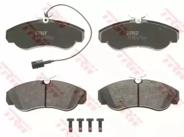 Комплект тормозных колодок, дисковый тормоз TRW купить