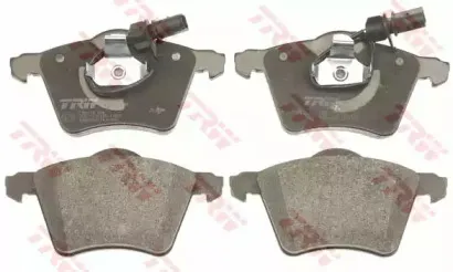 Комплект тормозных колодок, дисковый тормоз TRW купить