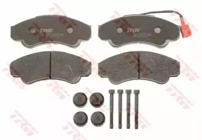 Комплект тормозных колодок, дисковый тормоз TRW купить