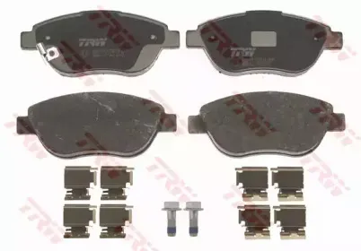Комплект тормозных колодок, дисковый тормоз TRW купить