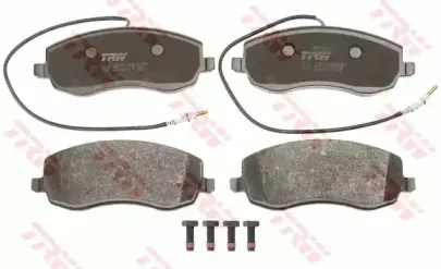 Комплект тормозных колодок, дисковый тормоз TRW купить