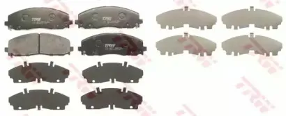 Комплект тормозных колодок, дисковый тормоз TRW купить