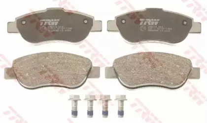 Комплект тормозных колодок, дисковый тормоз TRW купить