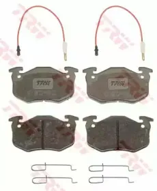 Комплект тормозных колодок, дисковый тормоз TRW купить