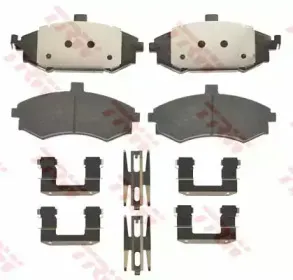 Комплект тормозных колодок, дисковый тормоз TRW купить