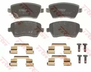 Комплект тормозных колодок, дисковый тормоз TRW купить