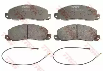 Комплект тормозных колодок, дисковый тормоз TRW купить