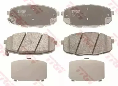 Комплект тормозных колодок, дисковый тормоз TRW купить