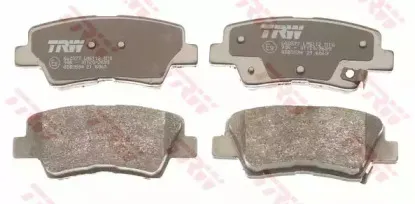 Комплект тормозных колодок, дисковый тормоз TRW купить