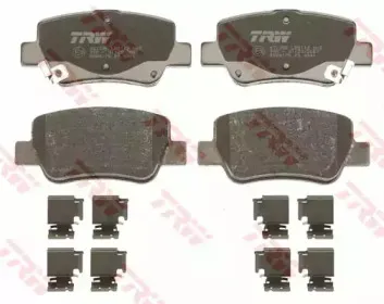 GDB4175  TRW - Гальмівні колодки до дисків TRW купить