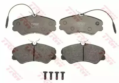 Комплект тормозных колодок, дисковый тормоз TRW купить