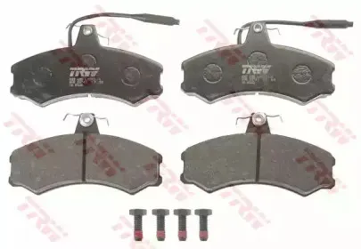 Комплект тормозных колодок, дисковый тормоз TRW купить