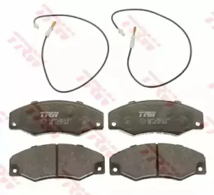 Комплект тормозных колодок, дисковый тормоз TRW купить