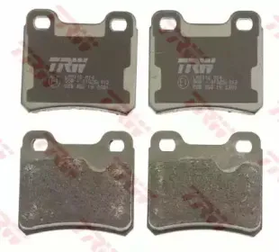 Комплект тормозных колодок, дисковый тормоз TRW купить