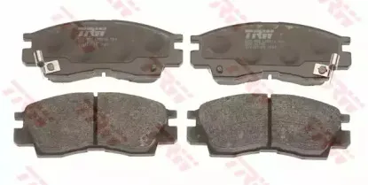 Комплект тормозных колодок, дисковый тормоз TRW купить