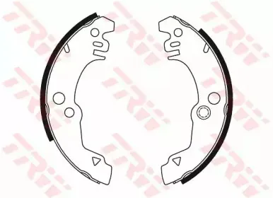 Комплект тормозных колодок TRW купить
