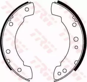 Комплект тормозных колодок TRW купить