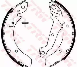 Комплект тормозных колодок TRW купить