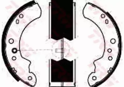 Комплект тормозных колодок TRW купить