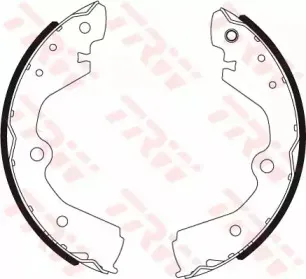 Комплект тормозных колодок TRW купить