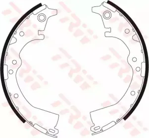 Комплект тормозных колодок TRW купить