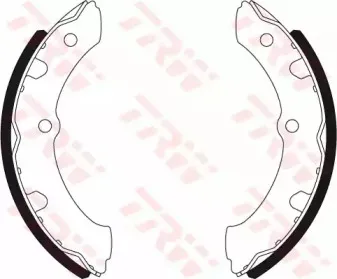 Комплект тормозных колодок TRW купить