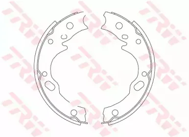 Комплект тормозных колодок, стояночная тормозная система TRW купить